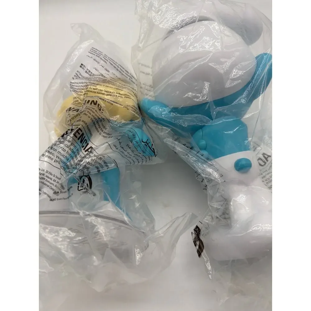Regal Theatres Exclusive Smurf &‎ Smurfette Movie Cups New Sealed